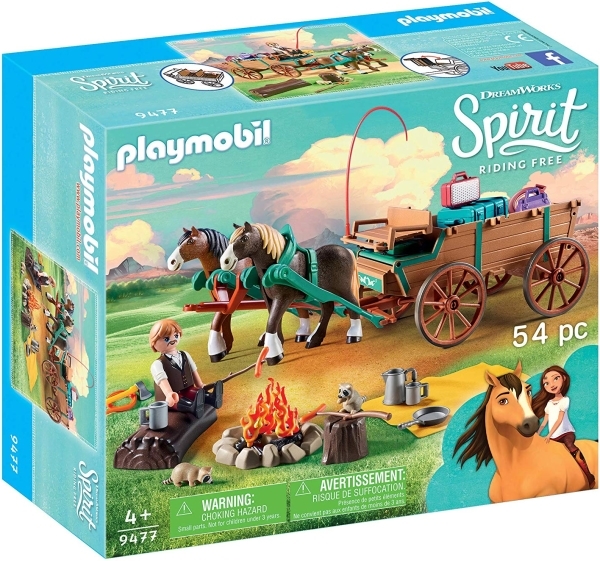 Spirit Riding Free Ο Πατέρας της Lucky με την Άμαξά του