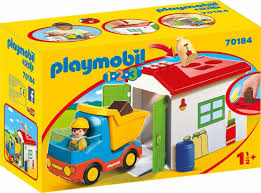 Playmobil 123 Φορτηγό με Γκαράζ