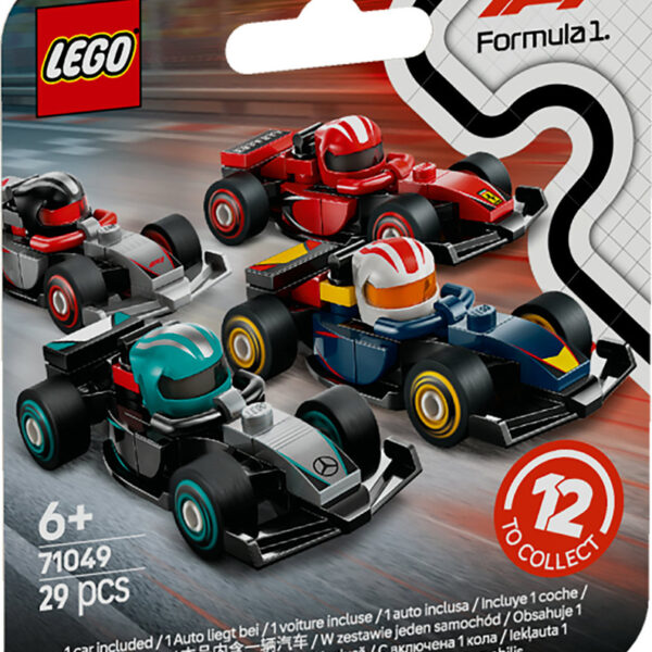 LEGO Minifigures F1 Collectible Race Cars
