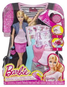 Κούκλα Barbie με σιδερένιο στυλ