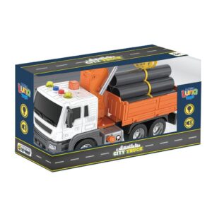 ΓΕΡΑΝΟΦΟΡΟ ΜΕ ΞΥΛΕΙΑ FRICTION 1:16 ΜΕ ΗΧΟ ΚΑΙ ΦΩΣ