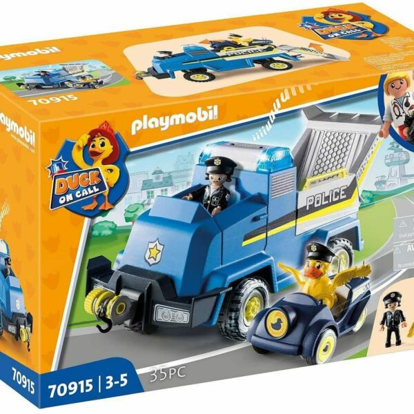 PLAYMOBIL® Duck on Call Όχημα Αστυνομίας με mini car