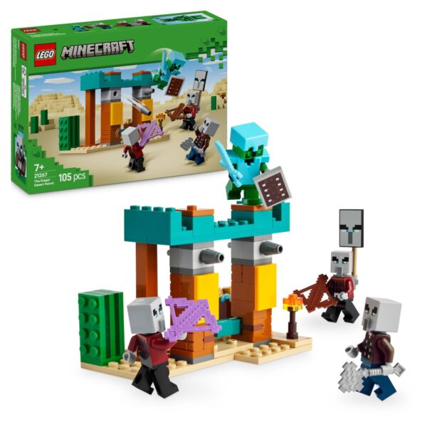 LEGO Minecraft The Illager Desert Patrol