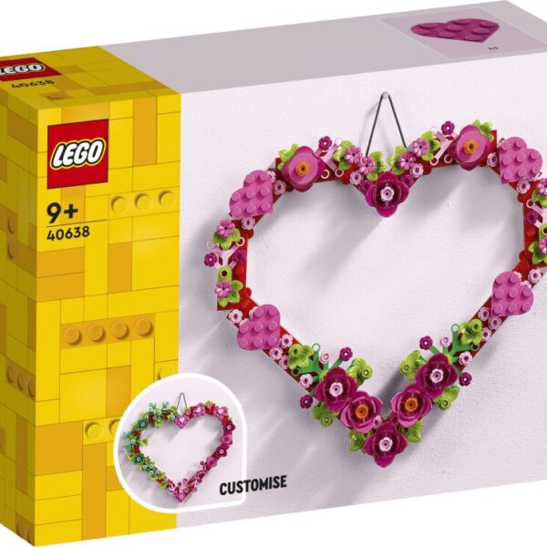 LEGO Heart Ornament