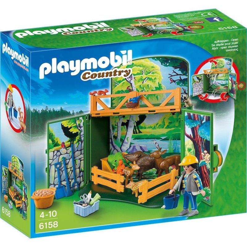 playmobil-country-game-box-ζώα-του-δάσους-6158