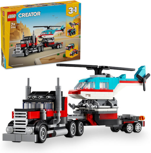 LEGO Creator Flatbed Truck With Helicopter