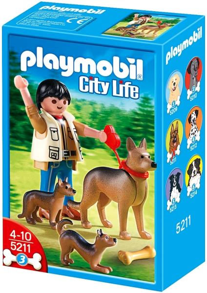 Playmobil Σκύλος "Γερμανικός Ποιμενικός" με κουτάβια
