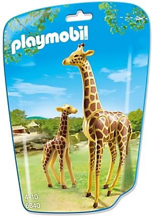 Playmobil Καμηλοπάρδαλη με το Μωρό της