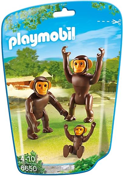 Playmobil Οικογένεια Χιμπατζήδων