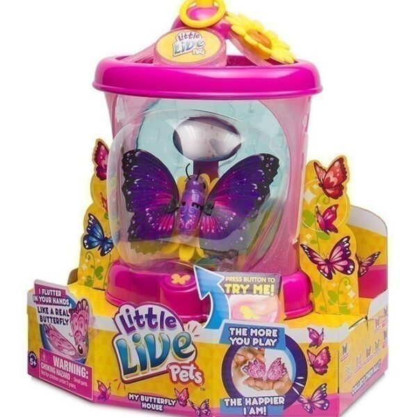 Little Live Pets Πεταλούδα My Butterfly House