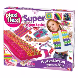 As company Plexi Flexi Σετ Με Super Αργαλειό Και 1000 Λαστιχάκια