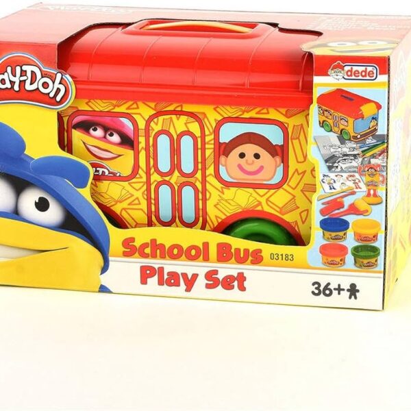 Play-Doh Σετ παιχνιδιού σχολικού λεωφορείου