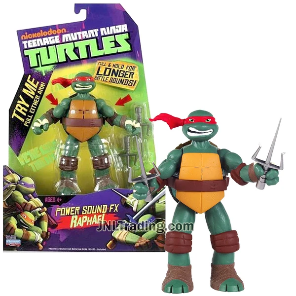TURTLES TEENAGE MUTANT NINJA nickelodeon RAPHAEL POWER SOYND FX