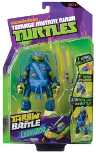 TURTLES THROW N BATTLE LEONARDO