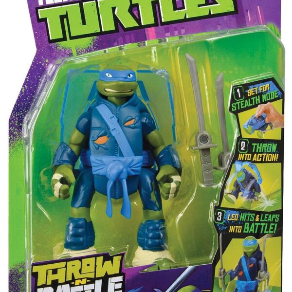 TURTLES THROW N BATTLE LEONARDO