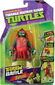 TURTLES THROW N BATTLE RAPHAEL
