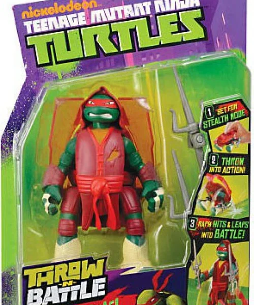 TURTLES THROW N BATTLE RAPHAEL